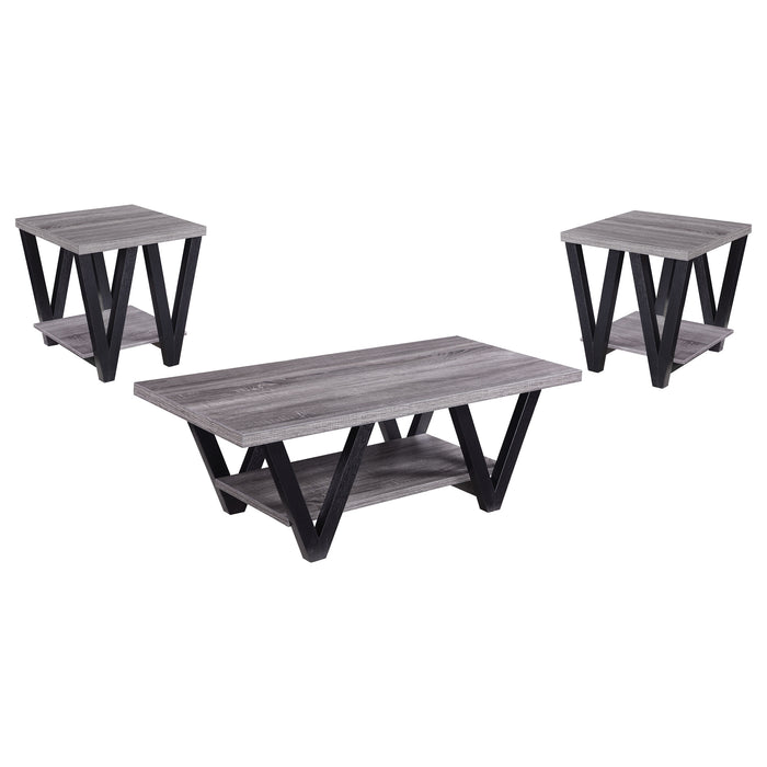 Stevens Coffee Table Sets - U&U Home Budget Furniture (Carteret, NJ)