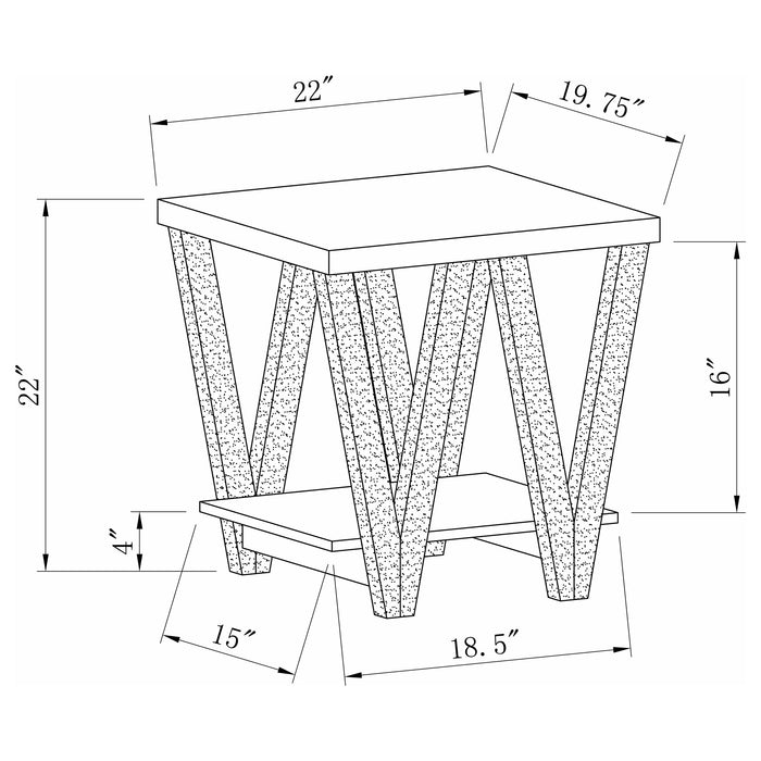 Stevens Coffee Table Sets - U&U Home Budget Furniture (Carteret, NJ)