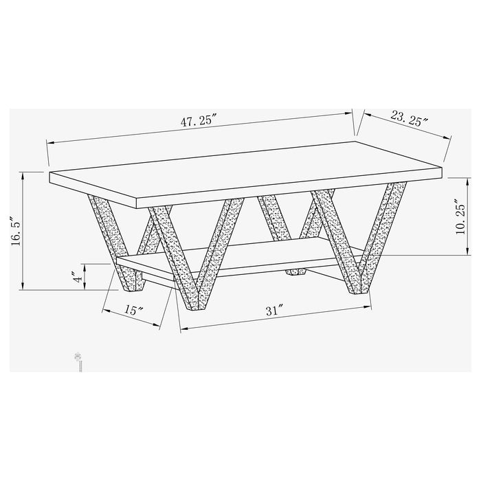 Stevens Coffee Table Sets - U&U Home Budget Furniture (Carteret, NJ)