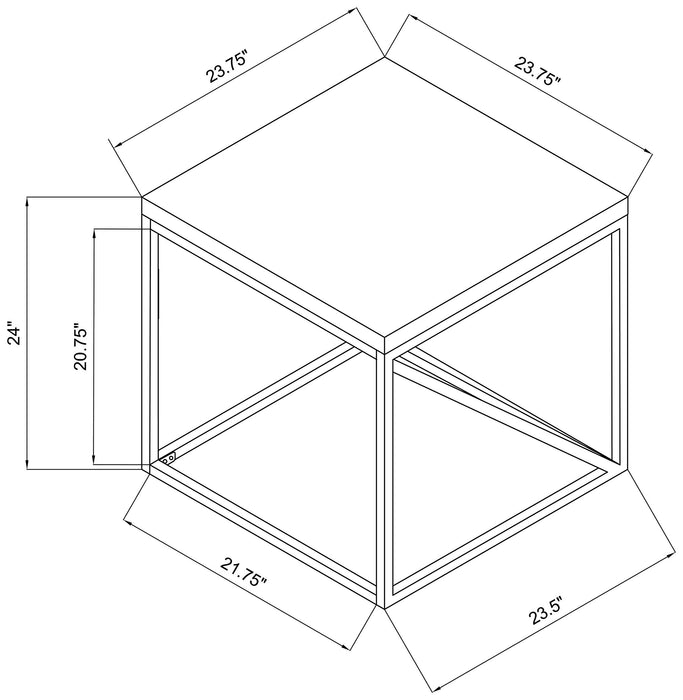 Birdie Coffee Table Sets - U&U Home Budget Furniture (Carteret, NJ)