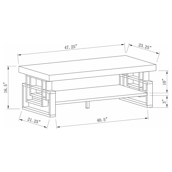 Schmitt Coffee Table Sets - U&U Home Budget Furniture (Carteret, NJ)