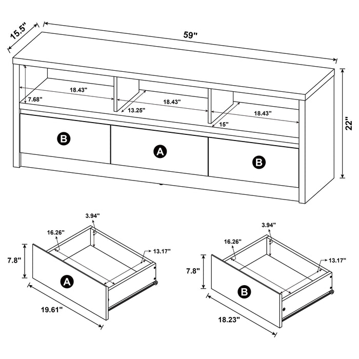 Rutland TV Stands - U&U Home Budget Furniture (Carteret, NJ)
