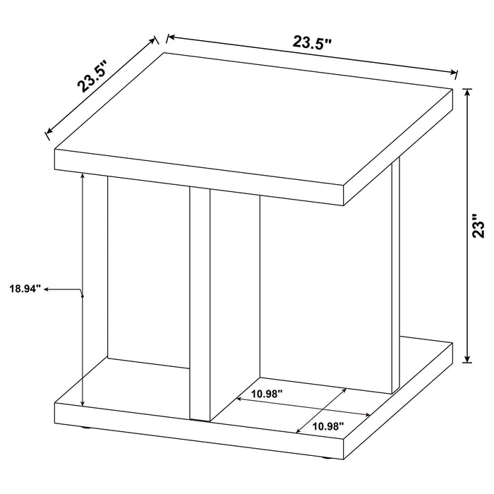 Cortona End & Side Tables - U&U Home Budget Furniture (Carteret, NJ)