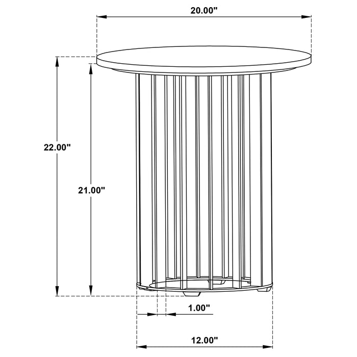 Haven End & Side Tables - U&U Home Budget Furniture (Carteret, NJ)