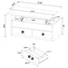 Knapp Tables - U&U Home Budget Furniture (Carteret, NJ)
