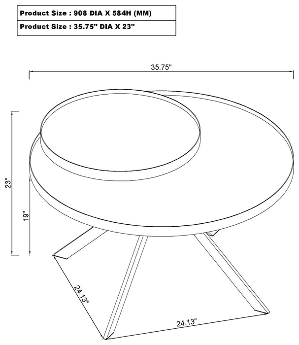Briggs Coffee Table Sets - U&U Home Budget Furniture (Carteret, NJ)