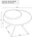 Briggs Coffee Table Sets - U&U Home Budget Furniture (Carteret, NJ)