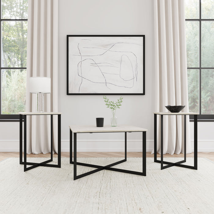 Tobin Coffee Table Sets - U&U Home Budget Furniture (Carteret, NJ)