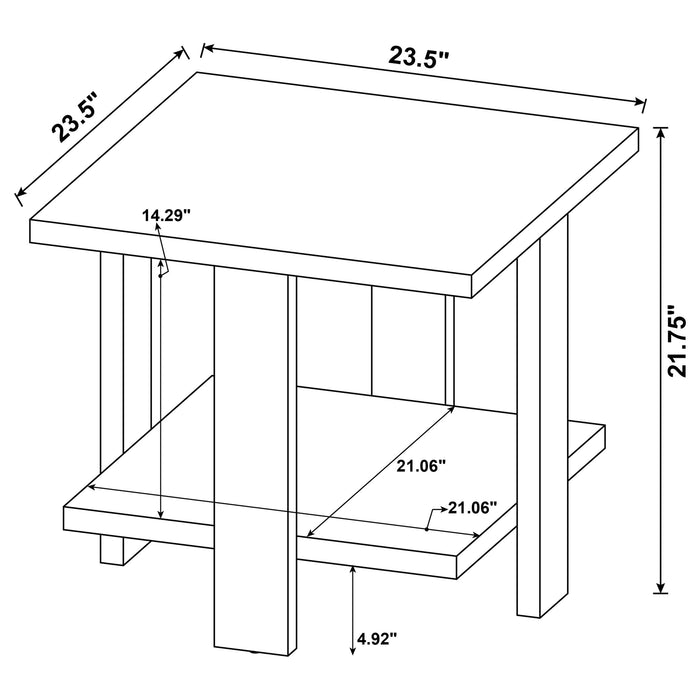 Dawn Coffee Table Sets - U&U Home Budget Furniture (Carteret, NJ)