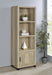 Sachin 3-shelf Media Tower With Storage Cabinet - U&U Home Budget Furniture (Carteret, NJ)
