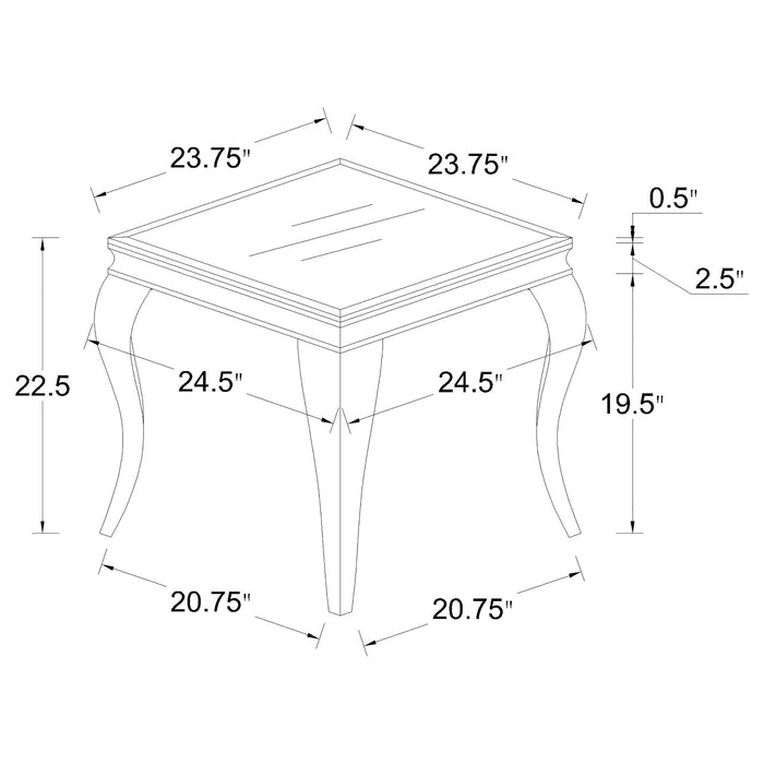 Carone Coffee Table Sets - U&U Home Budget Furniture (Carteret, NJ)