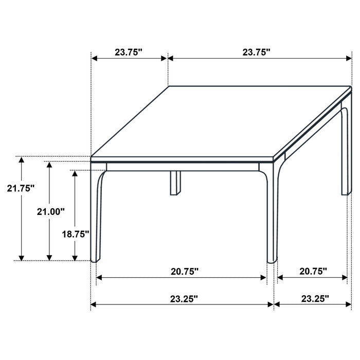 Polaris Coffee Table Sets - U&U Home Budget Furniture (Carteret, NJ)