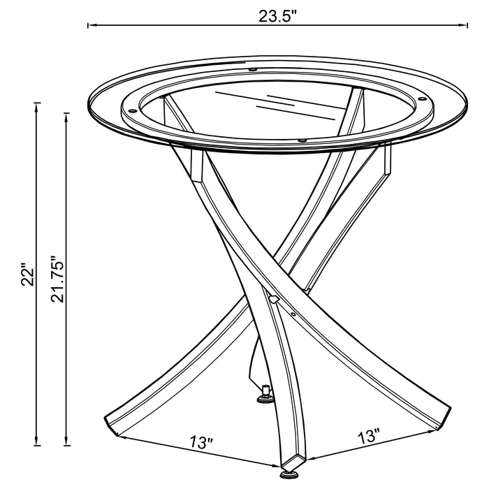 Brooke Table Sets - U&U Home Budget Furniture (Carteret, NJ)