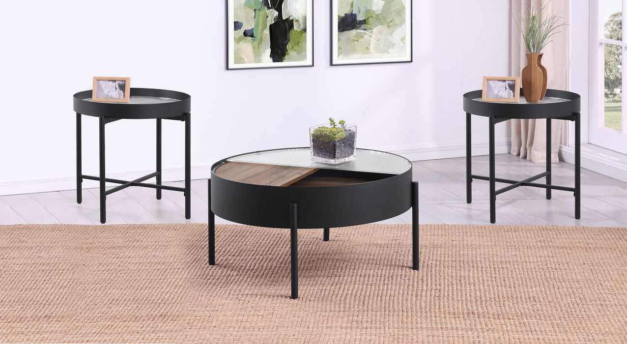 Ozella Coffee Table Sets - U&U Home Budget Furniture (Carteret, NJ)
