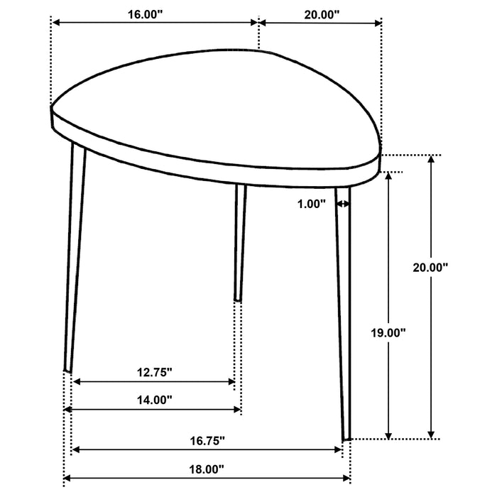 Odessa Coffee Table Sets - U&U Home Budget Furniture (Carteret, NJ)
