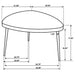 Odessa Coffee Table Sets - U&U Home Budget Furniture (Carteret, NJ)
