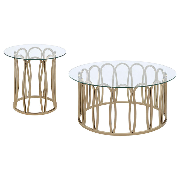 Monett Coffee Table Sets - U&U Home Budget Furniture (Carteret, NJ)