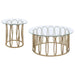 Monett Coffee Table Sets - U&U Home Budget Furniture (Carteret, NJ)