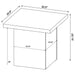 Devar Coffee Table Sets - U&U Home Budget Furniture (Carteret, NJ)