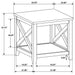 Hollis Coffee Table Sets - U&U Home Budget Furniture (Carteret, NJ)