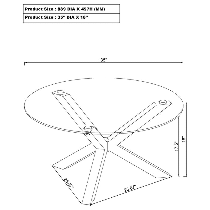 Kenzie Coffee Table Sets - U&U Home Budget Furniture (Carteret, NJ)