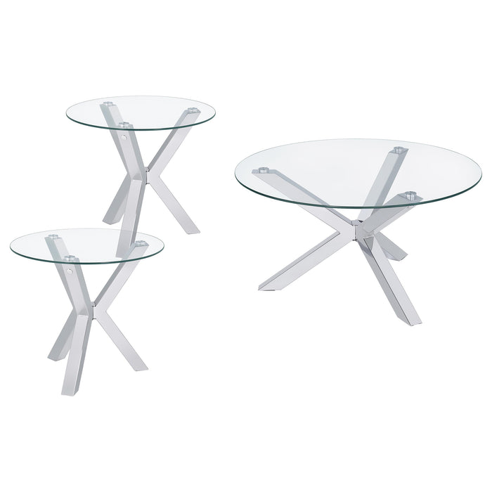 Kenzie Coffee Table Sets - U&U Home Budget Furniture (Carteret, NJ)