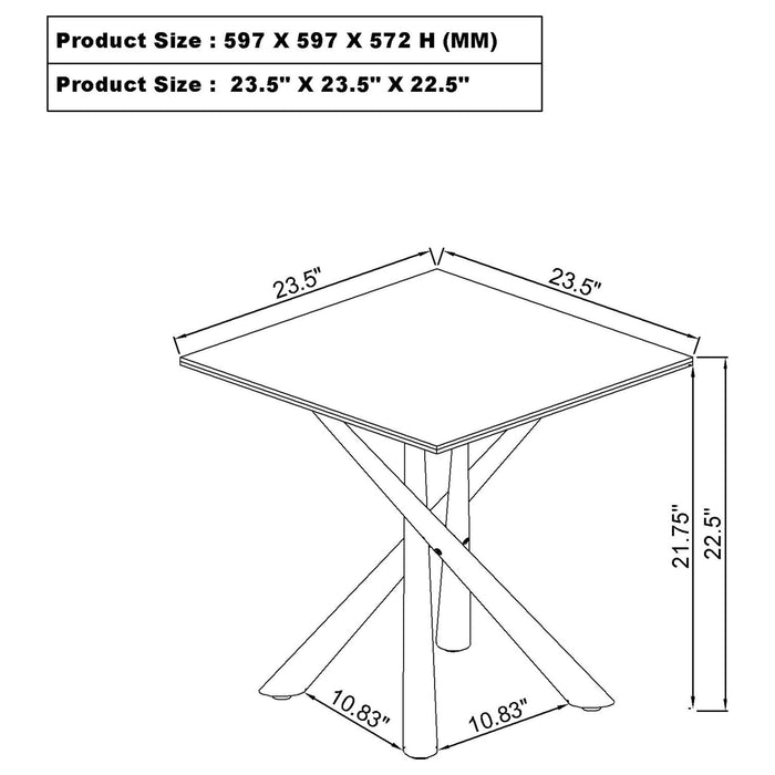 Carvell End & Side Tables - U&U Home Budget Furniture (Carteret, NJ)