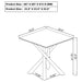 Carvell End & Side Tables - U&U Home Budget Furniture (Carteret, NJ)