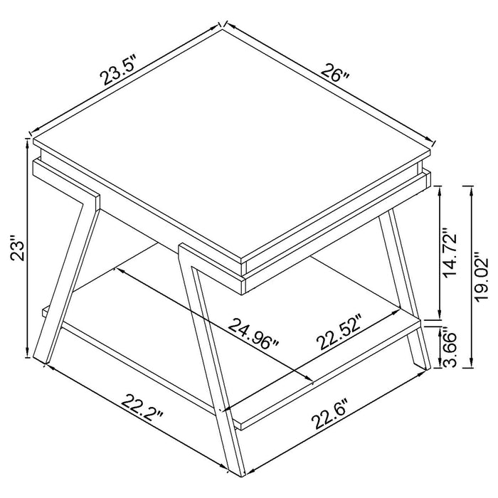 Marcia Coffee Table Sets - U&U Home Budget Furniture (Carteret, NJ)