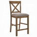 Martha II Counter Height Chair Set-2 - U&U Home Budget Furniture (Carteret, NJ)