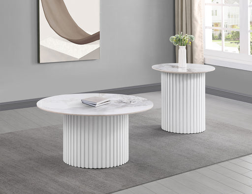 Rowena Coffee Table Sets - U&U Home Budget Furniture (Carteret, NJ)