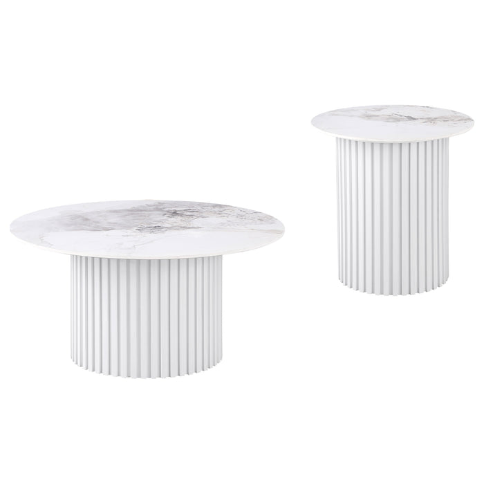 Rowena Coffee Table Sets - U&U Home Budget Furniture (Carteret, NJ)