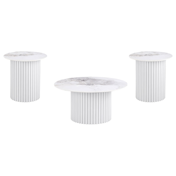 Rowena Coffee Table Sets - U&U Home Budget Furniture (Carteret, NJ)