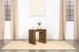 Odilia Rectangular Solid Wood End Table Auburn - U&U Home Budget Furniture (Carteret, NJ)