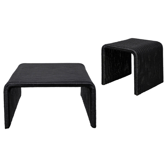 Cahya Sets Black - U&U Home Budget Furniture (Carteret, NJ)