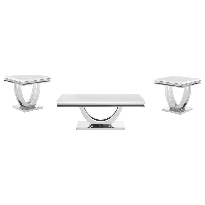 Kerwin Coffee Table Sets - U&U Home Budget Furniture (Carteret, NJ)
