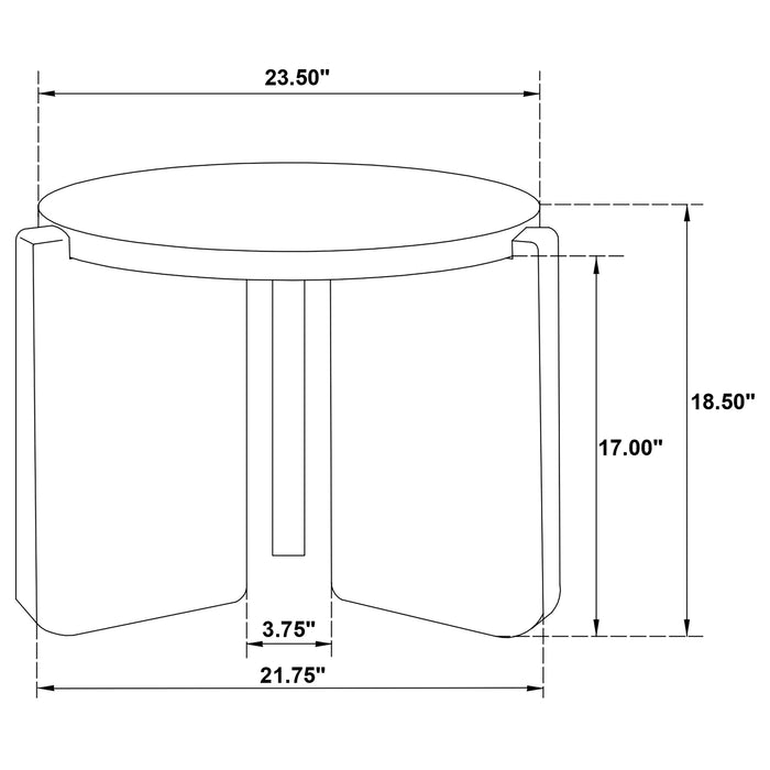 Cordova Coffee Table Sets - U&U Home Budget Furniture (Carteret, NJ)