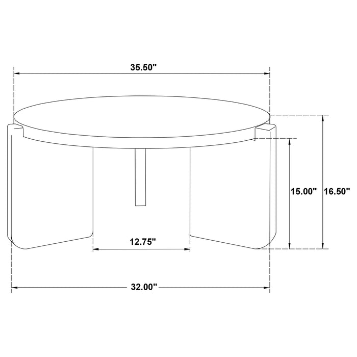 Cordova Coffee Table Sets - U&U Home Budget Furniture (Carteret, NJ)