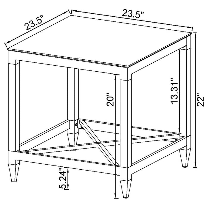 Lindley Coffee Table Sets - U&U Home Budget Furniture (Carteret, NJ)