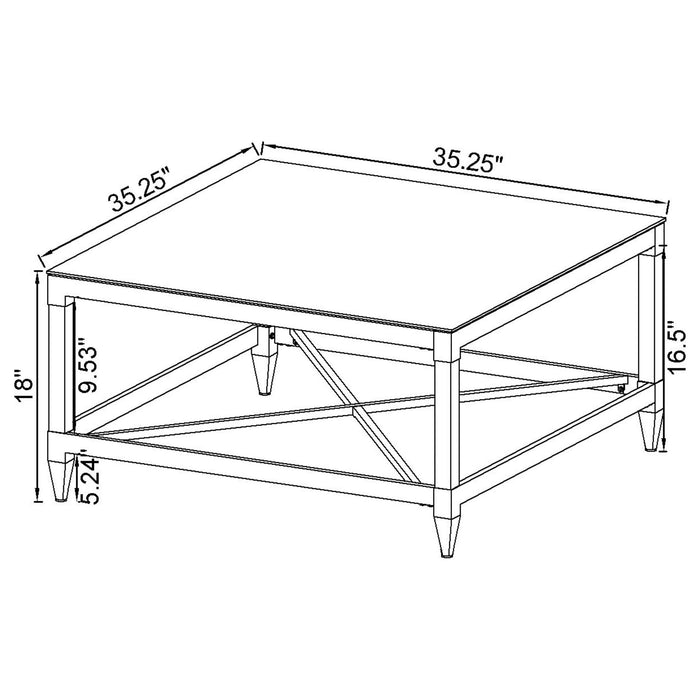 Lindley Coffee Table Sets - U&U Home Budget Furniture (Carteret, NJ)