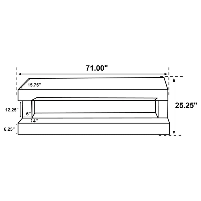 Vallerie Tv Stand - U&U Home Budget Furniture (Carteret, NJ)