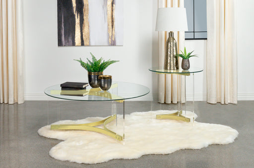 Janessa Coffee Table Sets - U&U Home Budget Furniture (Carteret, NJ)