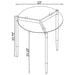 Rosalie End & Side Table - U&U Home Budget Furniture (Carteret, NJ)