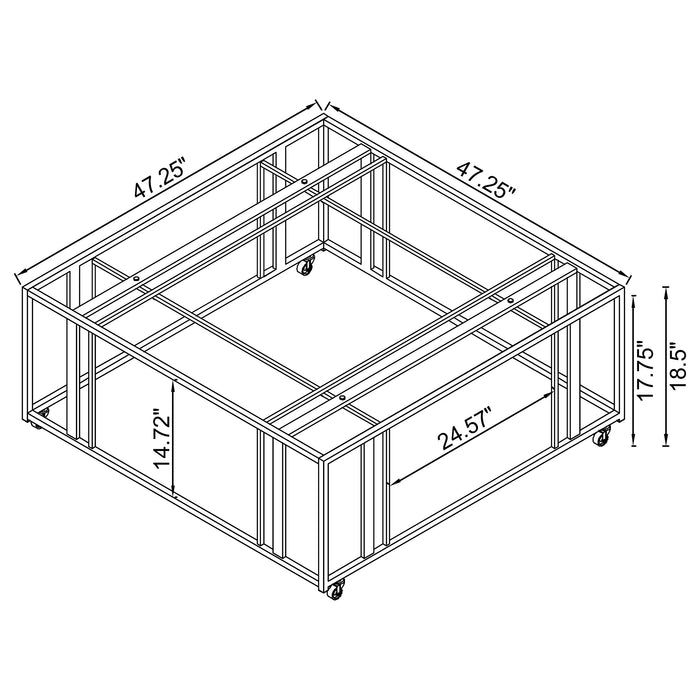 Adri Coffee Tables - U&U Home Budget Furniture (Carteret, NJ)