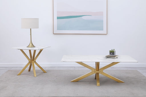 Visalia Coffee Table Sets - U&U Home Budget Furniture (Carteret, NJ)