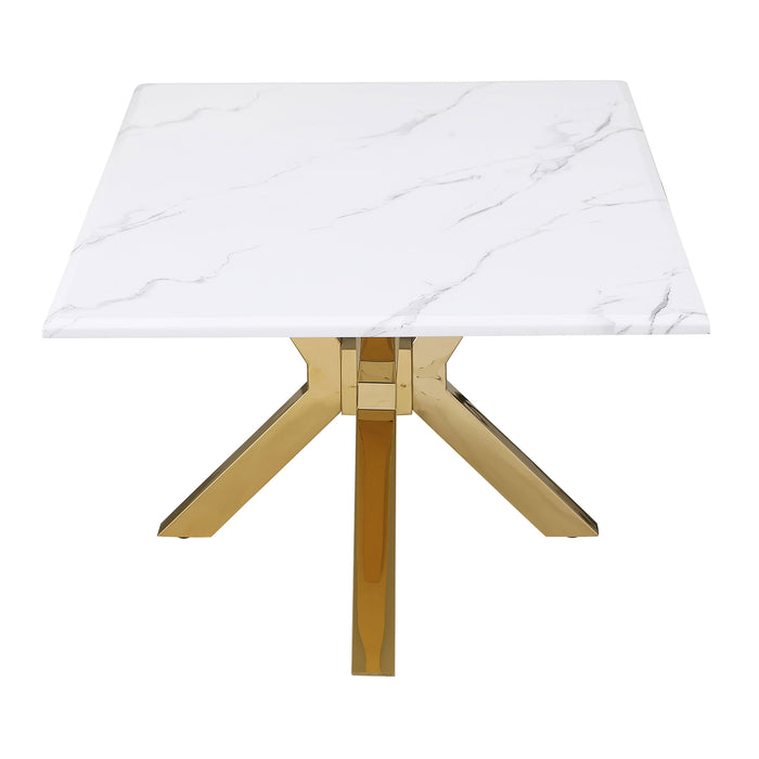 Visalia Coffee Table - U&U Home Budget Furniture (Carteret, NJ)