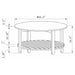 Fowler Coffee Table Sets - U&U Home Budget Furniture (Carteret, NJ)