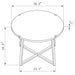 Marcus Coffee Table Sets - U&U Home Budget Furniture (Carteret, NJ)