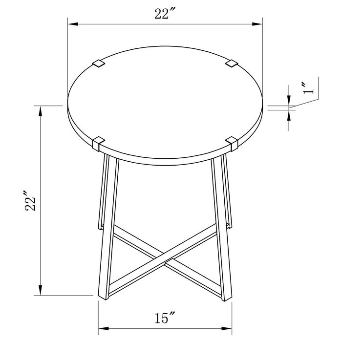 Marcus Coffee Table Sets - U&U Home Budget Furniture (Carteret, NJ)
