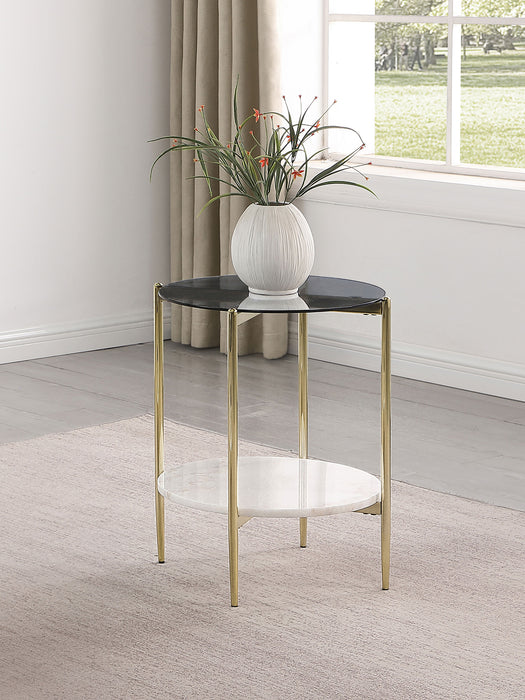 Jonelle End & Side Table - U&U Home Budget Furniture (Carteret, NJ)